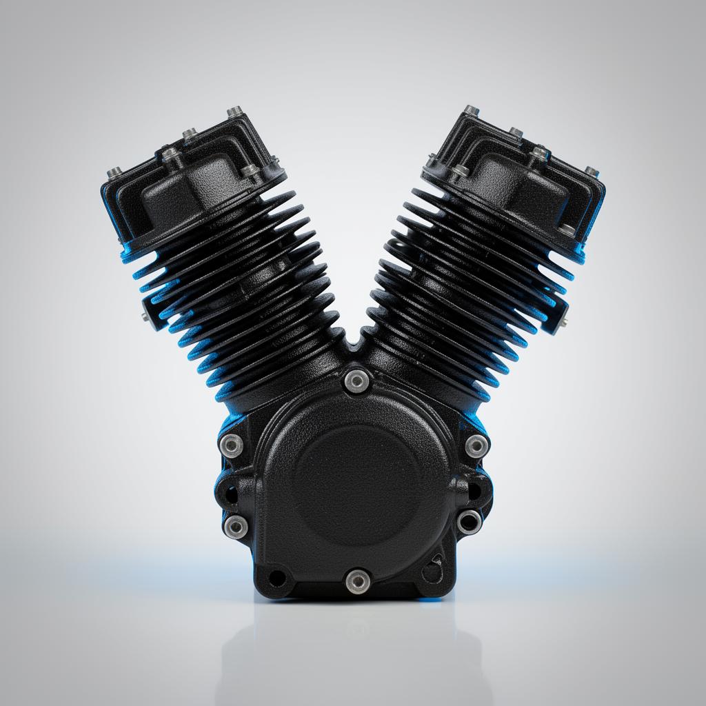 Cabeçote 10 Pés — peça industrial para compressor de ar comprimido